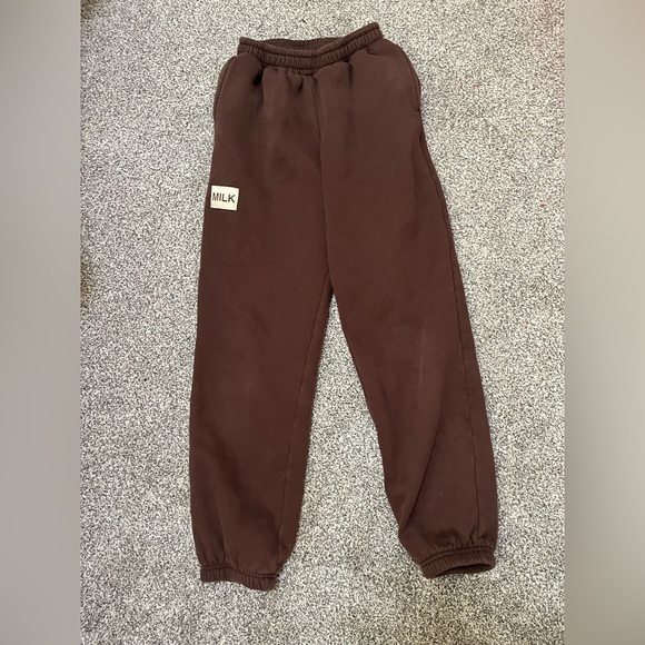 milk Pants - Chocolate Brown Women's Joggers